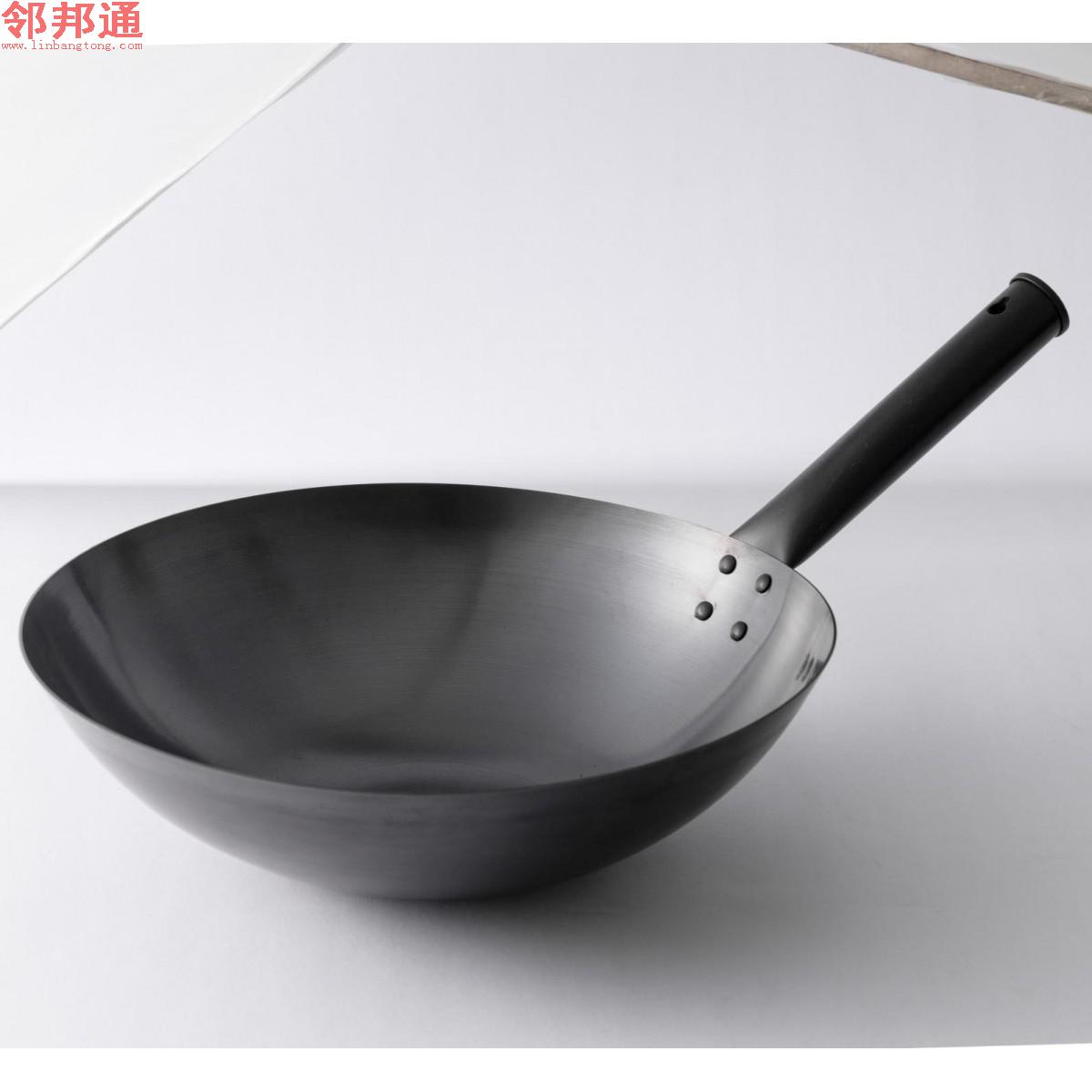 厨王铁把（锅耳加0.5元）铁锅 尺寸32cm厚度1.5mm重量1.05kg